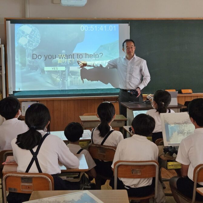 令和6年度西予市立三瓶小学校防災学習（第1回）の成果報告